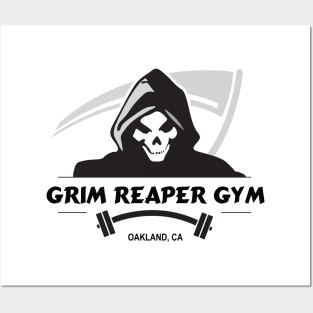 Grim Reaper Gym, Oakland Posters and Art